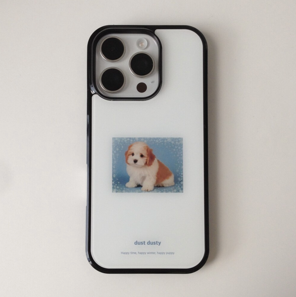 [dust dusty] Snow Puppy Bumper Case