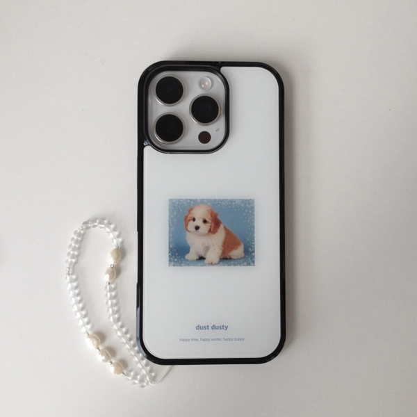 [dust dusty] Snow Puppy Bumper Case