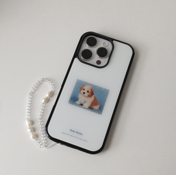 [dust dusty] Snow Puppy Bumper Case