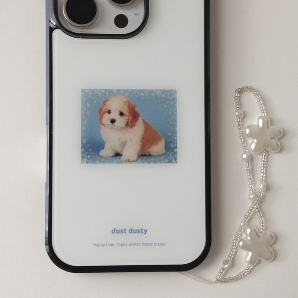 [dust dusty] Snow Puppy Bumper Case