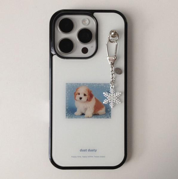 [dust dusty] Snow Puppy Bumper Case