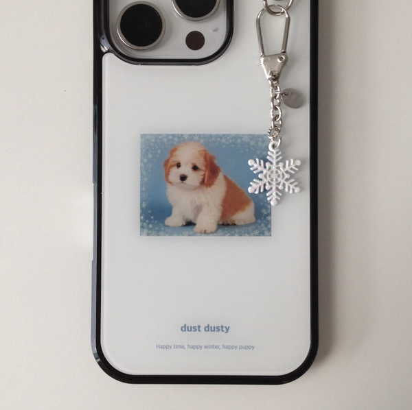 [dust dusty] Snow Puppy Bumper Case