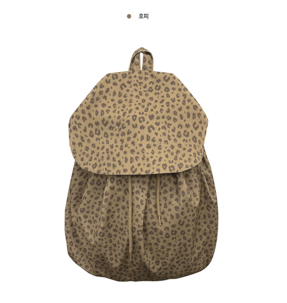 [MODIMOOD] Dot Velvet Backpack