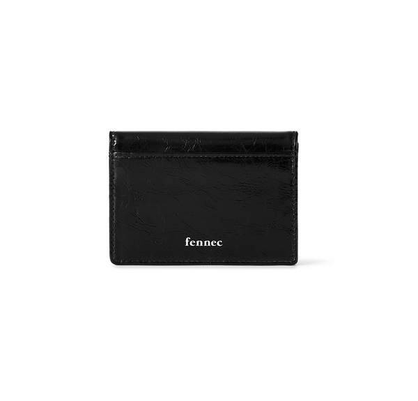 [fennec] HEARTY FLAP WALLET - BLACK