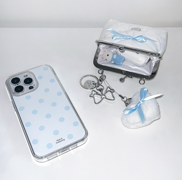 [Peakdrawing] Sora Dot Pattern Jelly Hard Case