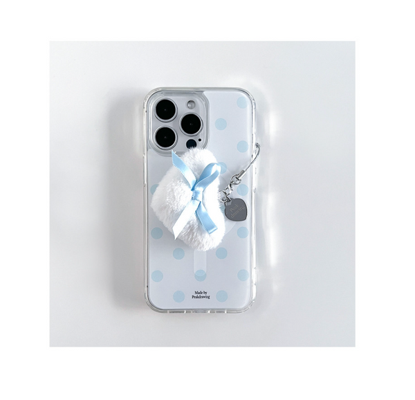 [Peakdrawing] Sora Dot Pattern Jelly Hard Case