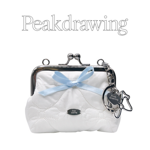 [Peakdrawing] Sky Pure Ribbon Frame Pouch