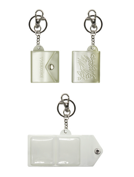 [THENCE] Shimmer Mini Album Key Holder Cream