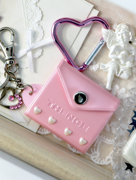 [THENCE] Shimmer Mini Album Key Holder Pink