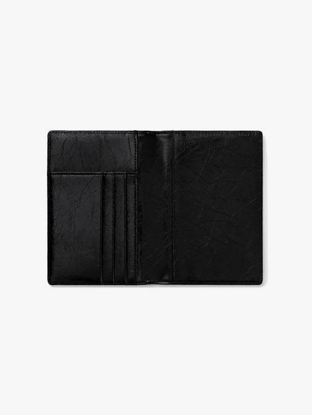 [fennec] HEARTY PASSPORT CASE - BLACK