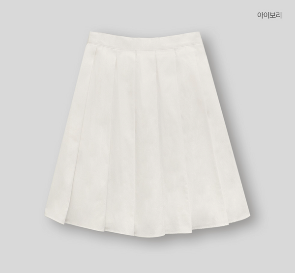 [98°C] Pleats Midi Skirt