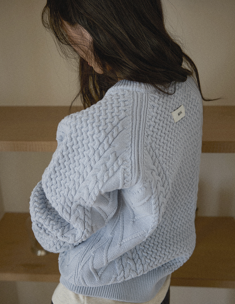 [98°C] [NEAH] Cotton Cable Knit