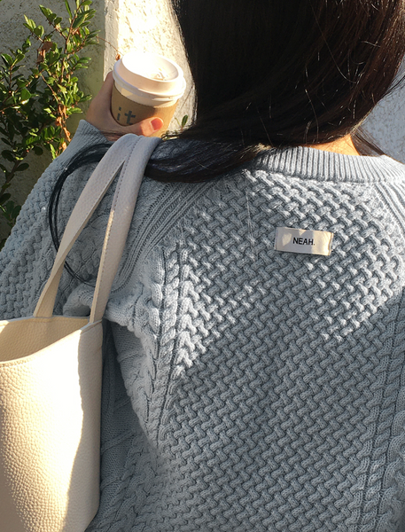 [98°C] [NEAH] Cotton Cable Knit