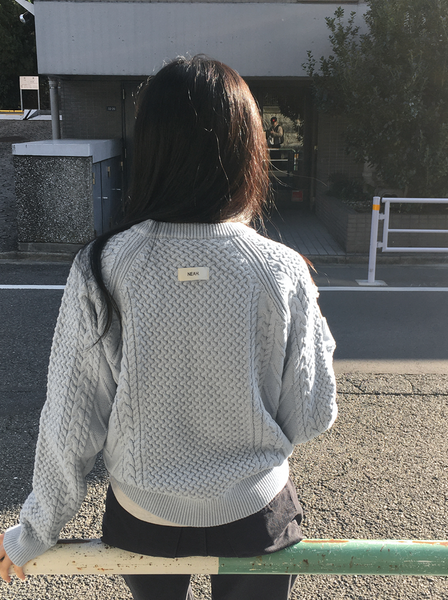 [98°C] [NEAH] Cotton Cable Knit