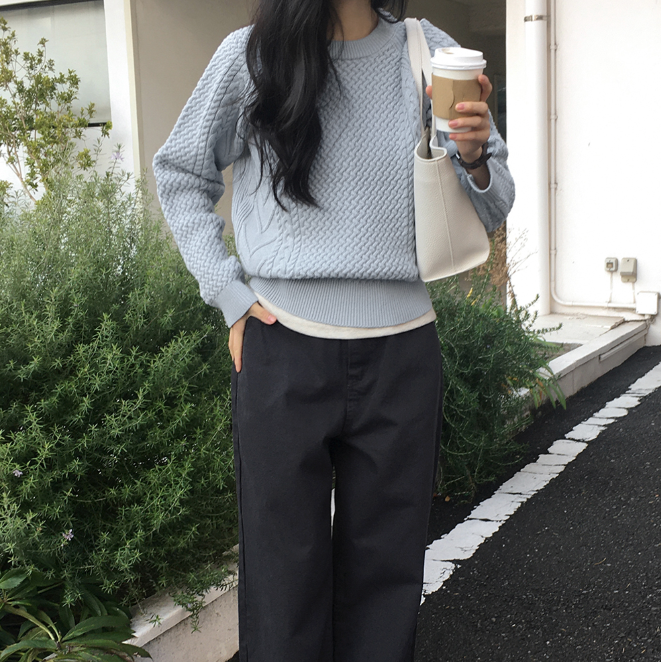 [98°C] [NEAH] Cotton Cable Knit