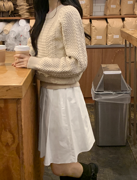 [98°C] [NEAH] Cotton Cable Knit