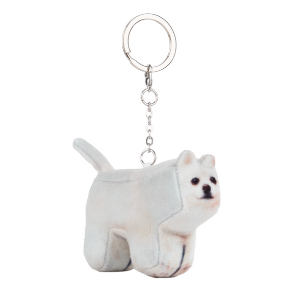 [SOFT THUMBNAIL] Hodu, Pomeranian Keyring