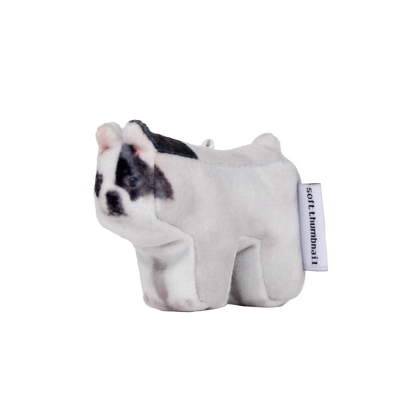 [SOFT THUMBNAIL] Rocky, Bulldog Keyring