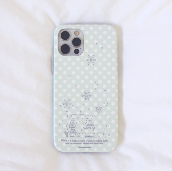 [TTT] Winter Snow Case (Mint)