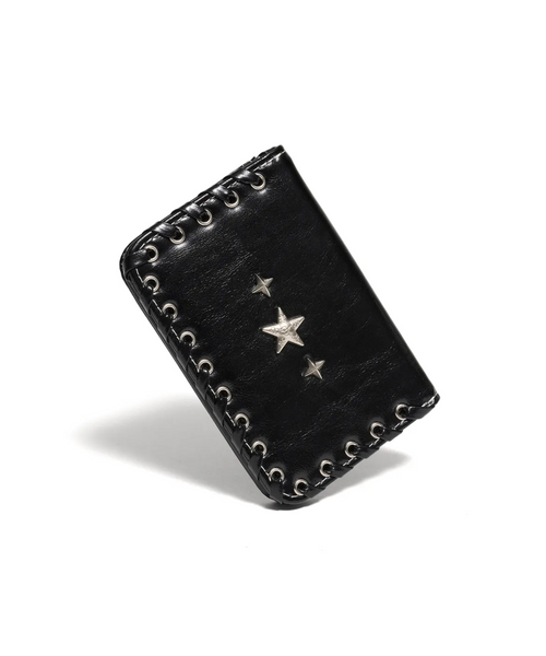 [LMQ] Bine Photo Slot Western Business Card Wallet Black