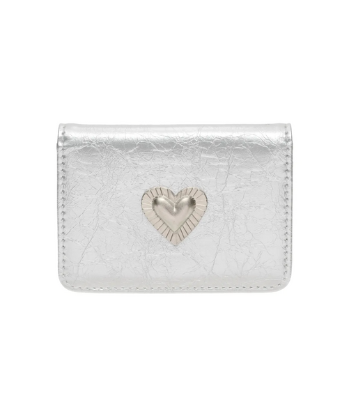 [LMQ] Pie Heart Photo Slot Card Wallet (3colours)