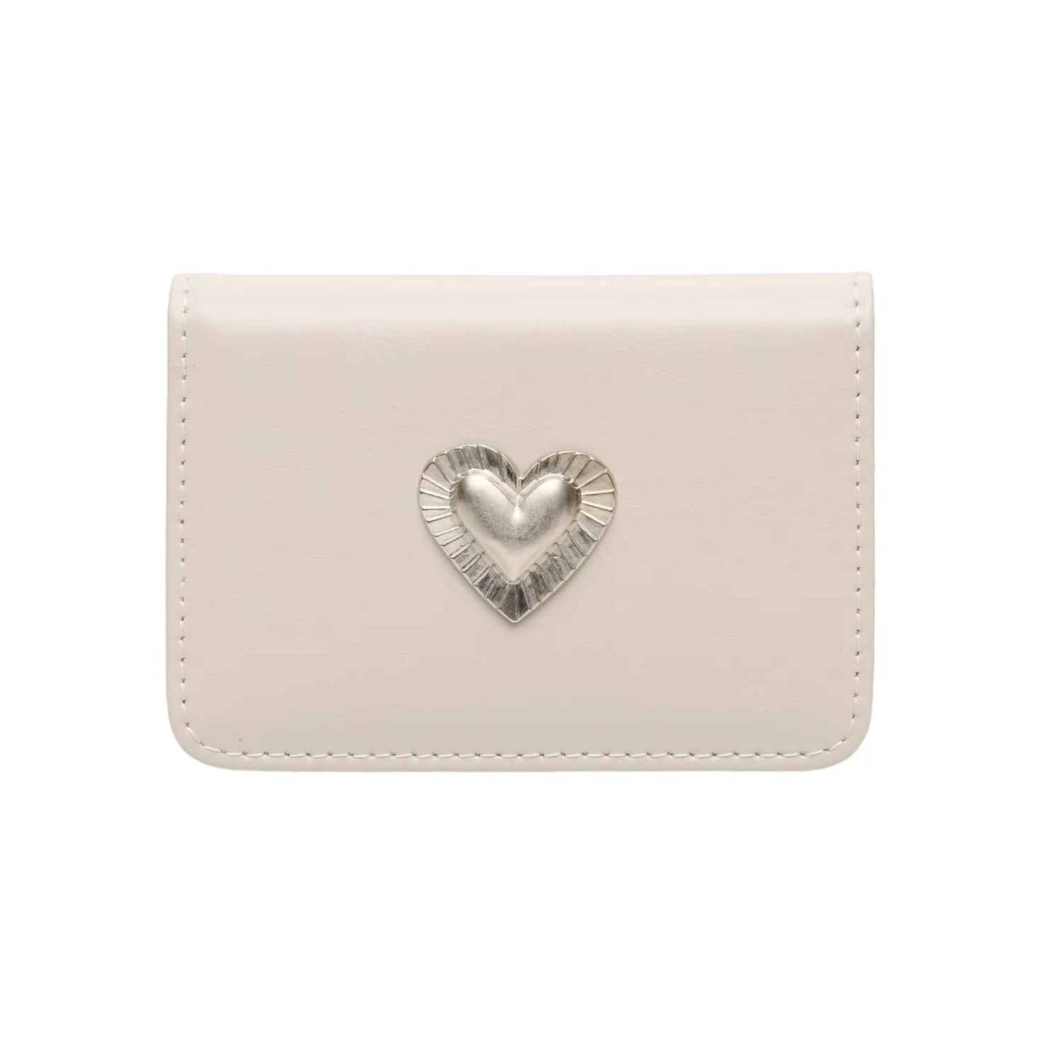 [LMQ] Pie Heart Photo Slot Card Wallet (3colours)