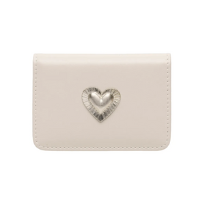 [LMQ] Pie Heart Photo Slot Card Wallet (3colours)