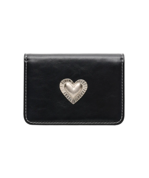 [LMQ] Pie Heart Photo Slot Card Wallet (3colours)