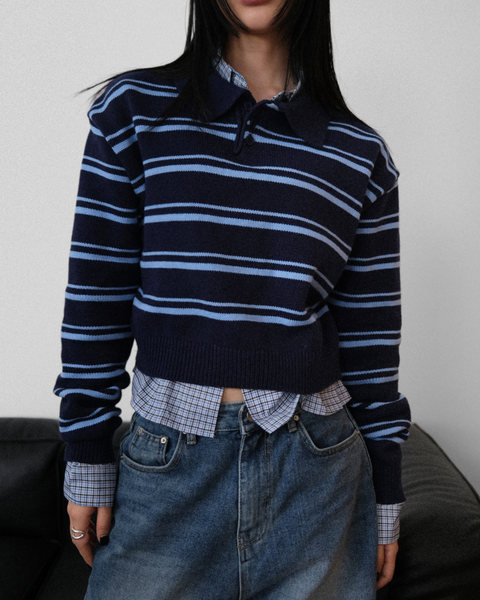 [AUTUMN] [made] Wendy ST Crop Knitwear