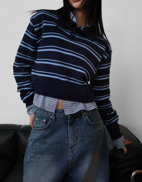 [AUTUMN] [made] Wendy ST Crop Knitwear