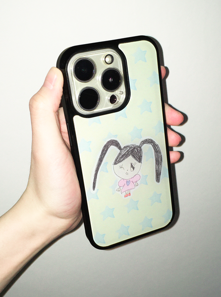 [1081] 노란둥이 Epoxy Phone Case