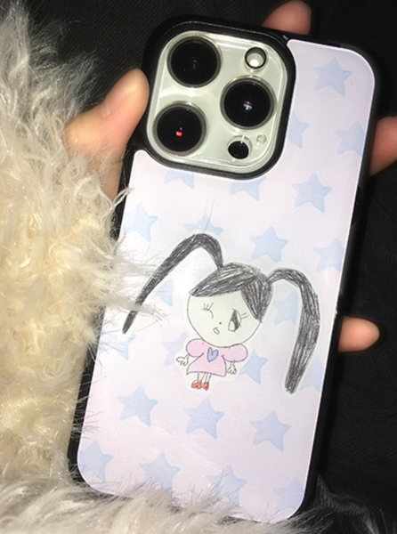 [1081] 분홍둥이 Epoxy Phone Case