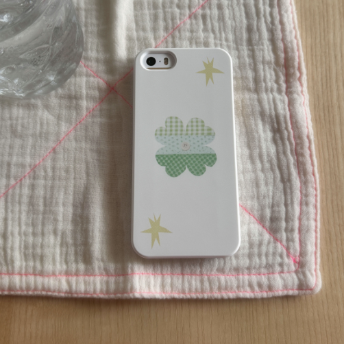 [1081] 초 럭키 !! 클로버 Phone Case