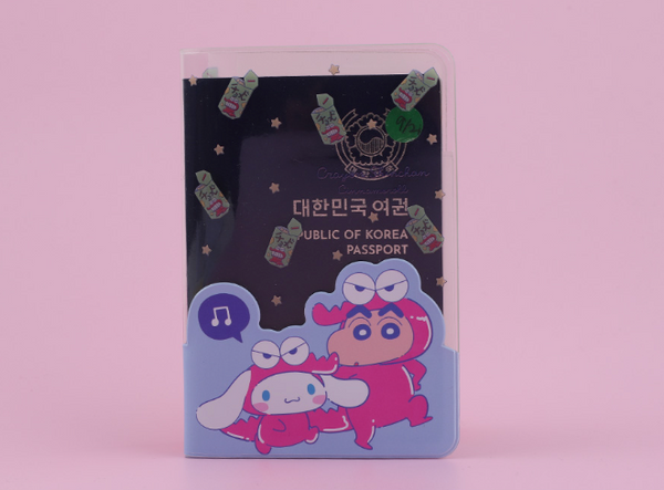 [CRAYON SHINCHAN 蠟筆小新] Cinnamoroll Passport Case