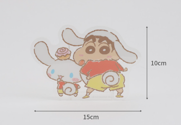 [CRAYON SHINCHAN 蠟筆小新] Cinnamoroll Acrylic Pen Stand