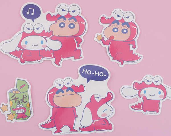 [CRAYON SHINCHAN 蠟筆小新] Cinnamoroll Decoration Sticker (5ea)