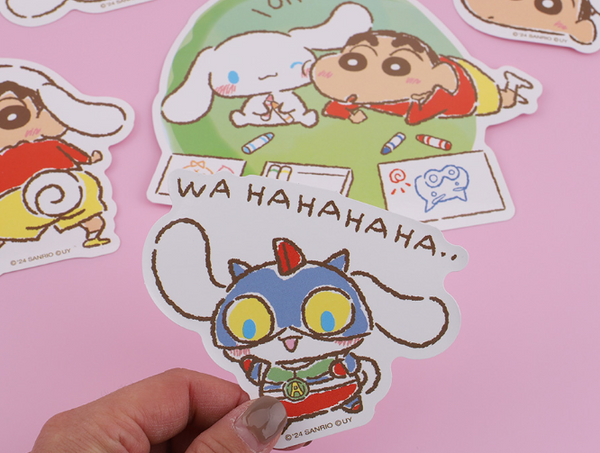 [CRAYON SHINCHAN 蠟筆小新] Cinnamoroll Decoration Sticker (5ea)