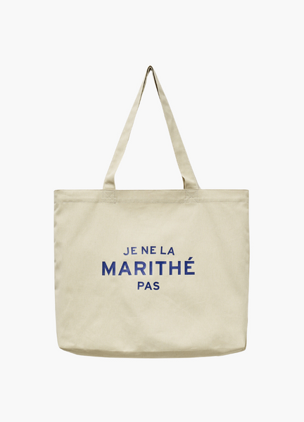 [MARITHÉ FRANÇOIS GIRBAUD] JE NE LA ECO BAG natural