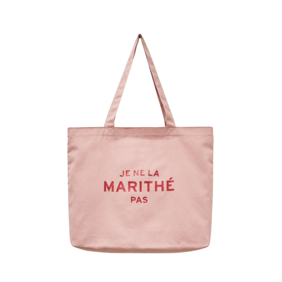 [MARITHÉ FRANÇOIS GIRBAUD] JE NE LA ECO BAG  baby pink