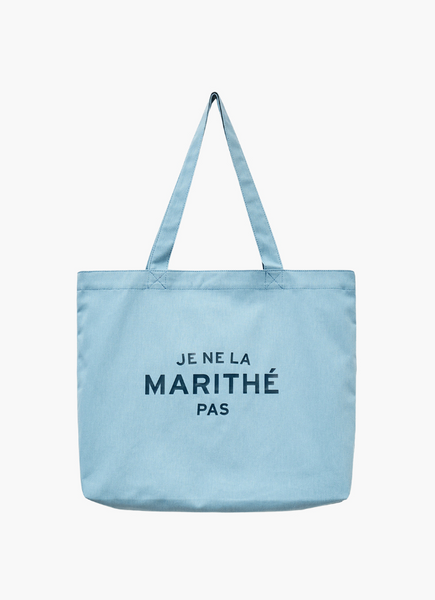 [MARITHÉ FRANÇOIS GIRBAUD] JE NE LA ECO BAG light blue