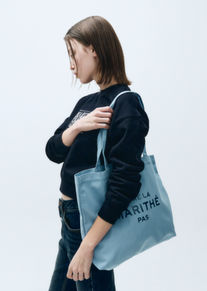 [MARITHÉ FRANÇOIS GIRBAUD] JE NE LA ECO BAG light blue