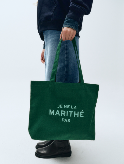 [MARITHÉ FRANÇOIS GIRBAUD] JE NE LA ECO BAG green