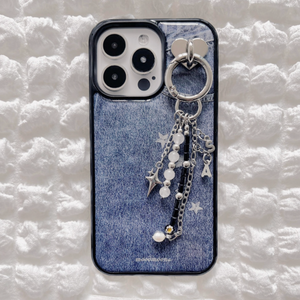 [moodmoons] Star Blue Jeans Epoxy Phone Case