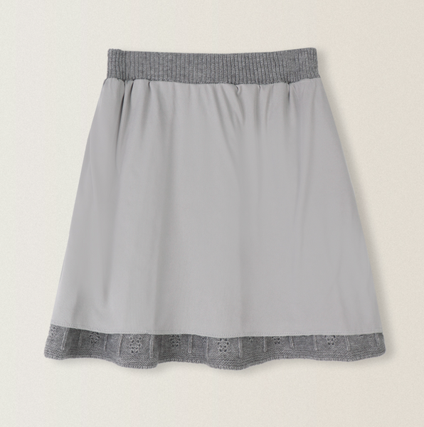 [SLOWAND] Soy Vintage Knit Skirt