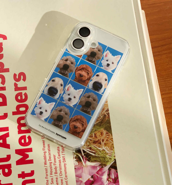 [byemypie] ID Photo : Puppy Clear / MagSafe Case