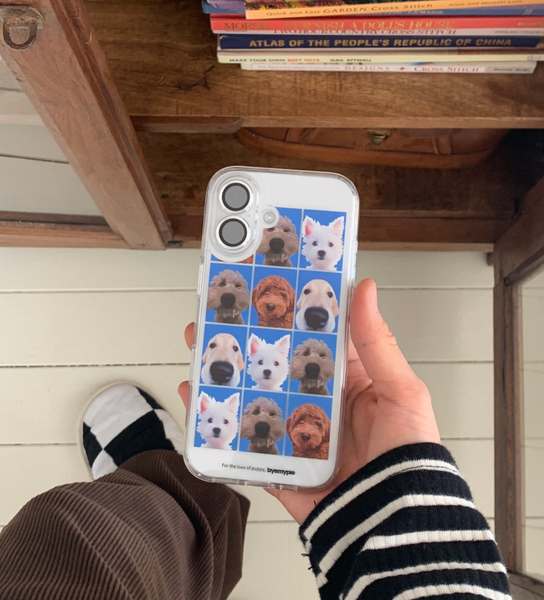 [byemypie] ID Photo : Puppy Clear / MagSafe Case