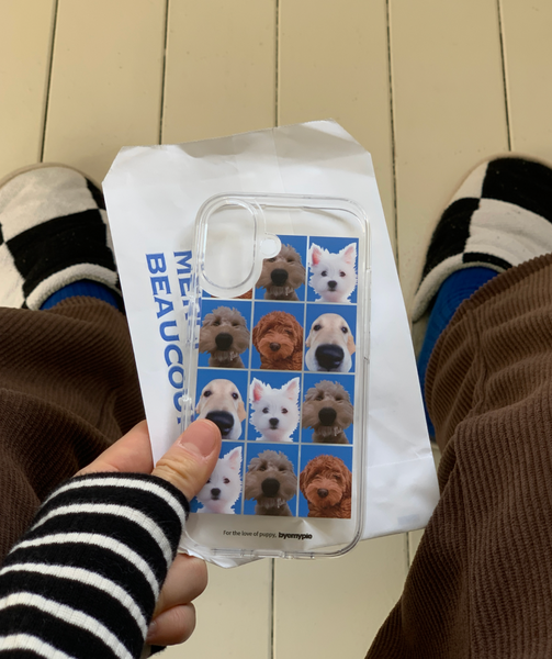 [byemypie] ID Photo : Puppy Clear / MagSafe Case