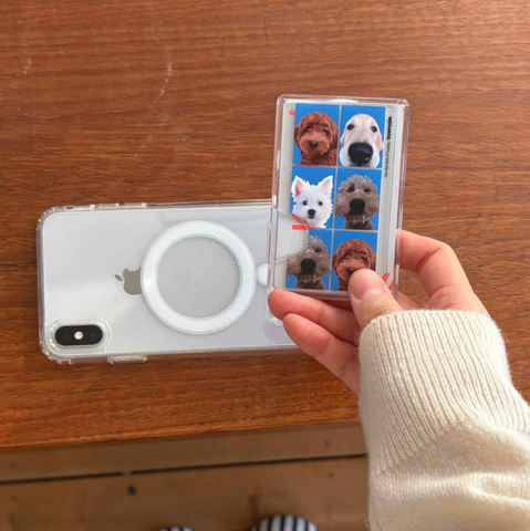 [byemypie] ID photo : Puppy MagSafe Card Slot