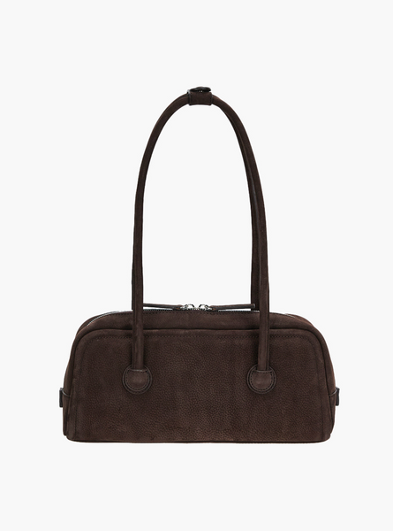 [MARGESHERWOOD] SOFT BAGUETTE BAG Hush Nubuck