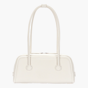 [MARGESHERWOOD] SOFT BAGUETTE BAG Cream Plain